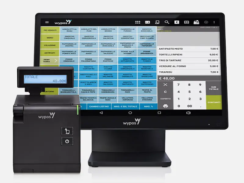 Plustech rivenditore certificato wypos Plustech sistema di cassa wycash 2600 per il tuo punto cassa