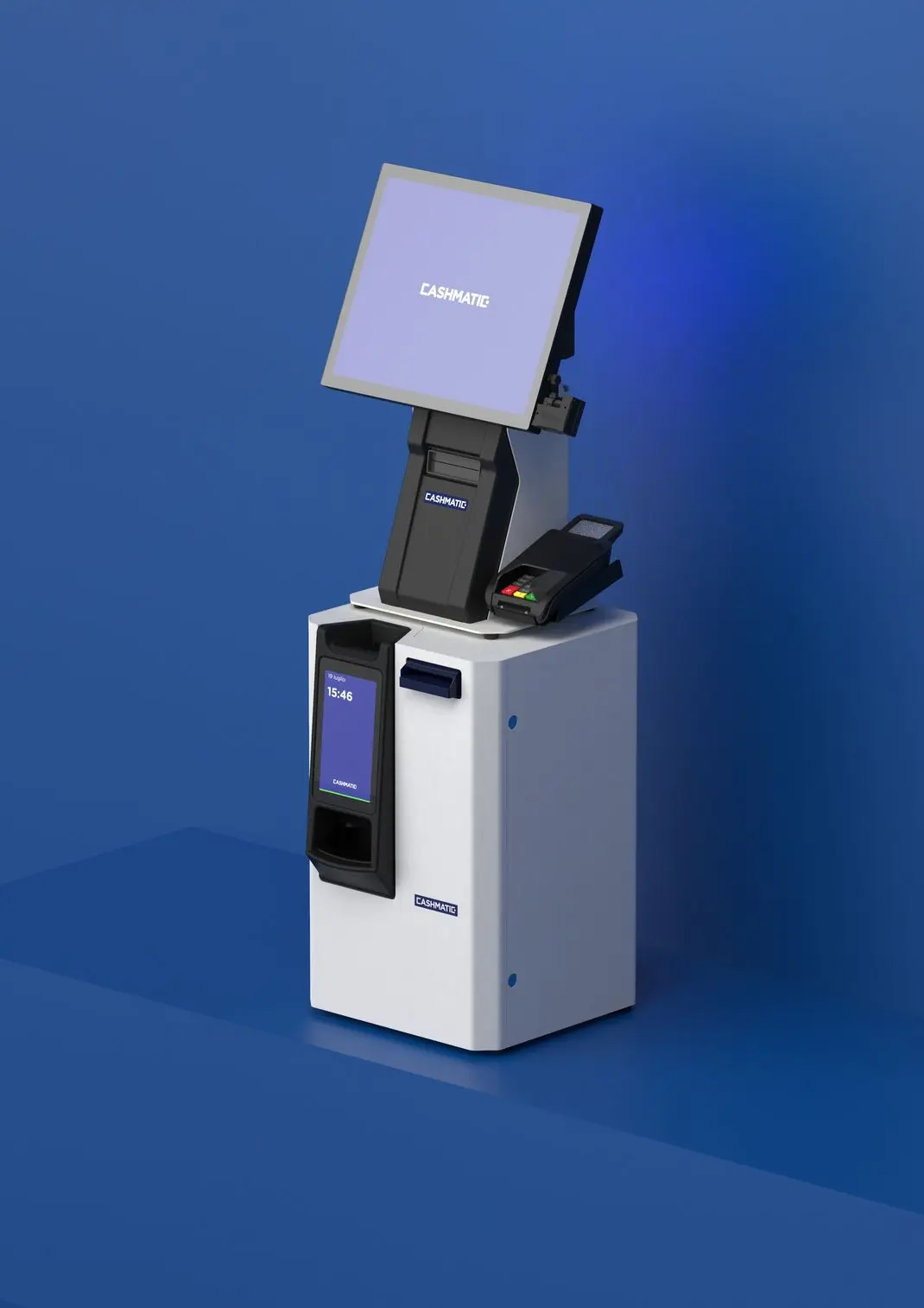 Plustech rivenditore certificato cashmatic plustech cashmatic totem con cassa automatica