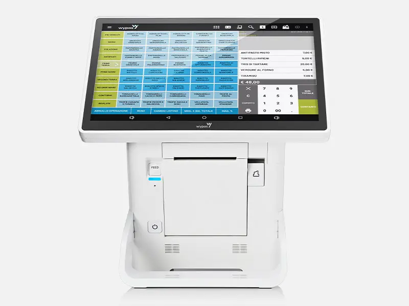 Plustech rivenditore certificato wypos Plustech wycash1300 all-in-one sistema di cassa