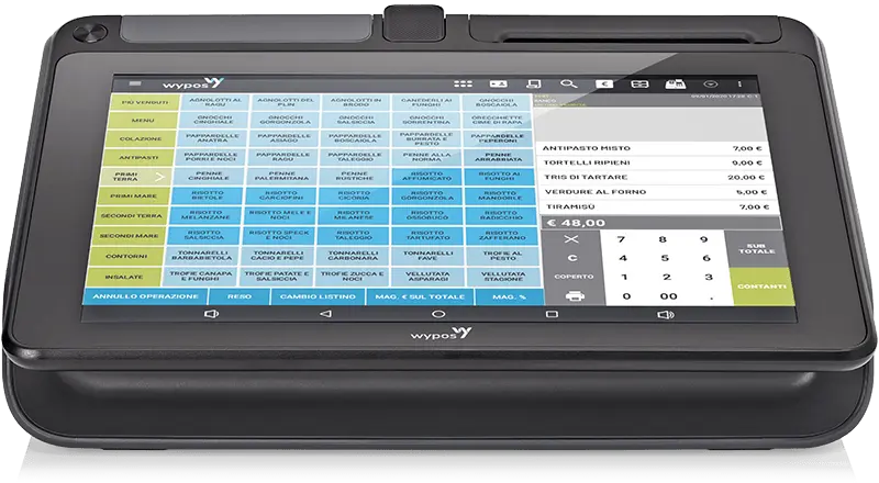 Plustech rivenditore certificato wypos Plustech sistema di cassa 800 wypos